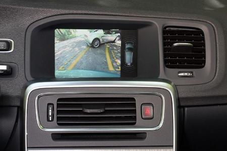 Volvo V60 Drive, Detail, Bildschirm, Parkhilfe