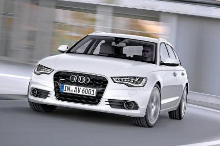 Audi A6 Avant, Front, Kurve