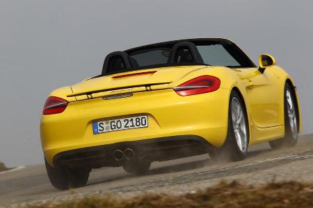 Porsche Boxster, Heck