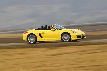 Porsche Boxster, Seitenansicht