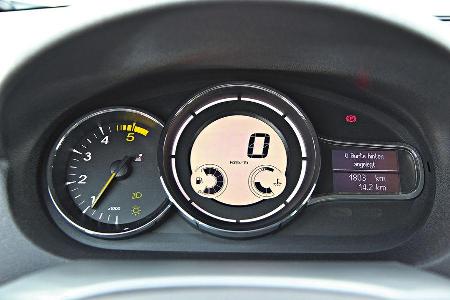 Renault Mgane Grandtour Energy dCi 110, Rundinstrumente, Tacho