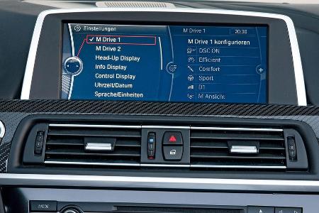 BMW M6 Cabrio, Bildschirm, Bordcomputer