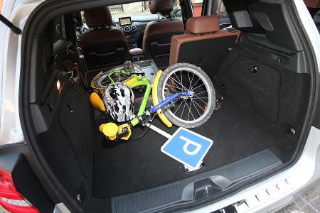 Mercedes B-Klasse, Kofferraum