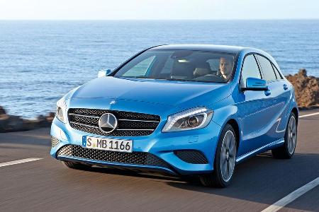 Mercedes A-Klasse, Frontansicht