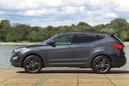 Hyundai Santa Fe 2.0 CRDi, Seitenansicht