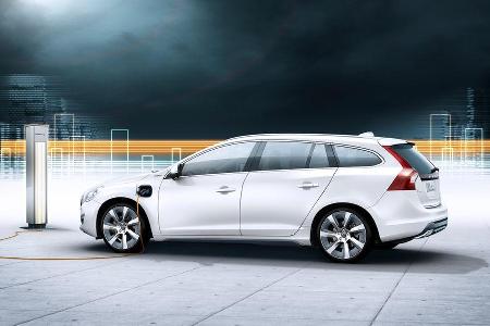 Volvo V60 Plugin Hybrid, Seitenansicht