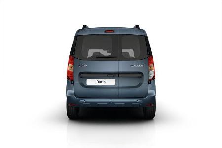 Dacia Dokker, Heckansicht