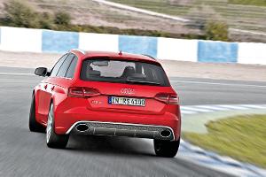 Audi RS4 Avant, Heckansicht
