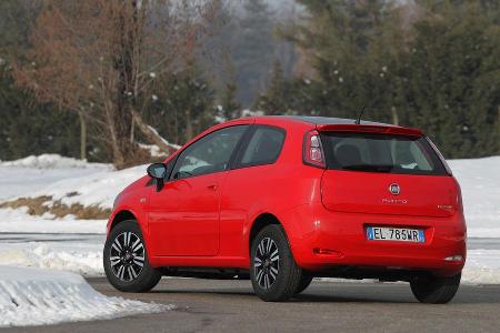 Fiat Punto 0,9 Twinair Start&Stopp Easy, Heck, Kurve