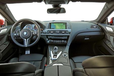 BMW M6, Lenkrad, Cockpit