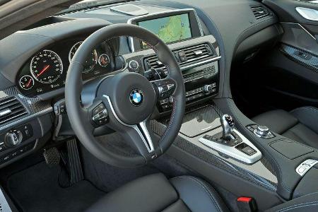 BMW M6, Lenkrad, Cockpit