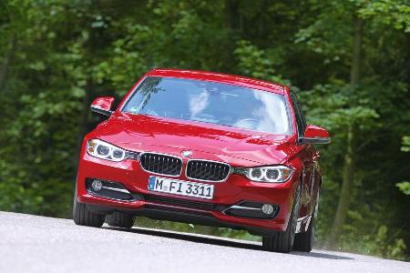 BMW 320d Automatik, Frontansicht