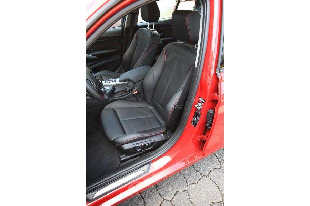 BMW 320d Automatik, Vordersitze