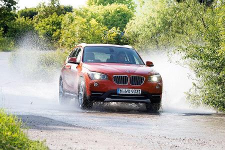 BMW X1, Frontansicht BMW X1, Frontansicht