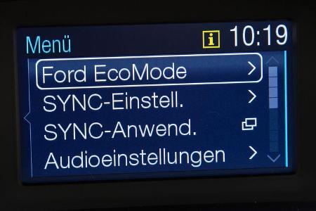 Ford B-Max, Display, EcoMode