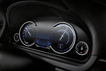 BMW 7er, Instrumente, Tacho