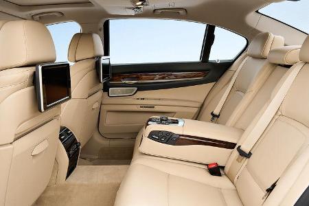 BMW 7er, Fond, Rückbank