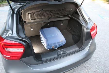 Mercedes A-Klasse, Kofferraum