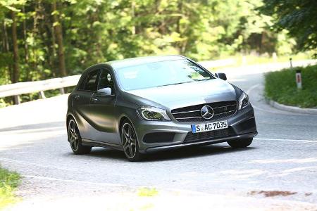 Mercedes A-Klasse, Frontansicht