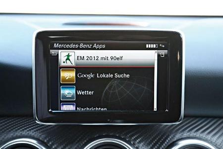 Mercedes A-Klasse, Bildschirm, Bordcomputer