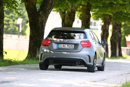 Mercedes A-Klasse, Heckansicht