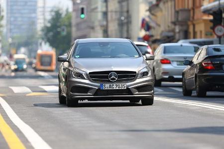 Mercedes A-Klasse, Frontansicht