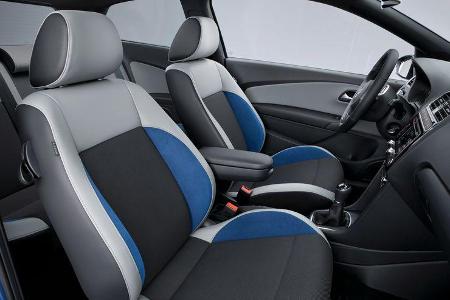 VW Polo Blue GT, Fahrersitz, Innenraum