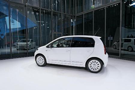 VW Up!, Prsentation, Seitenansicht