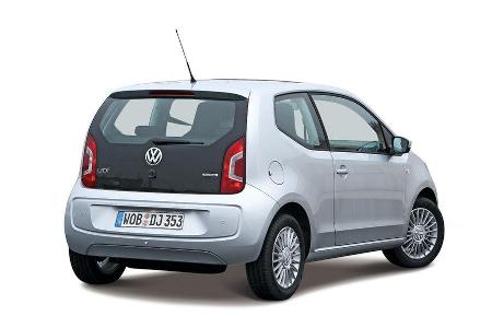 VW Up! CNG, Heck