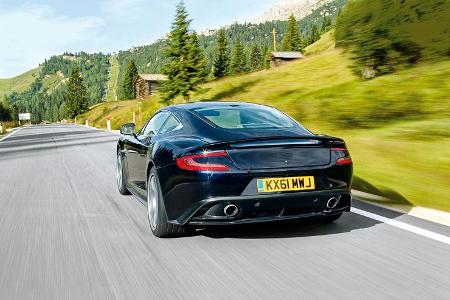 Aston Martin Vanquish, Heckansicht