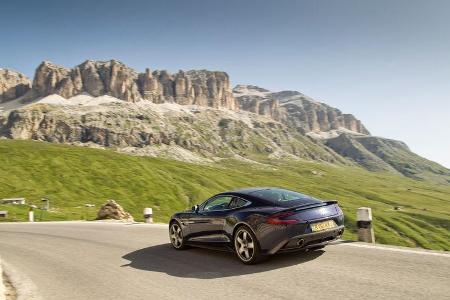 Aston Martin Vanquish, Heckansicht