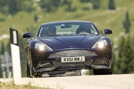 Aston Martin Vanquish, Frontansicht