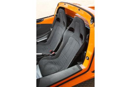 Lotus Elise S, Fahrersitz