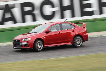 Mitsubishi Lancer Evo, Seitenansicht