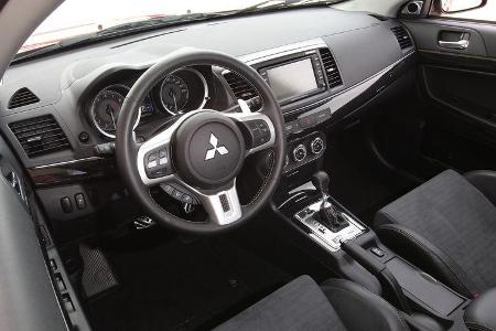 Mitsubishi Lancer Evo, Cockpit, Lenkrad