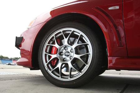 Mitsubishi Lancer Evo, Rad, Felge
