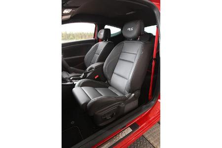 Renault Megane R.S., Fahrersitz