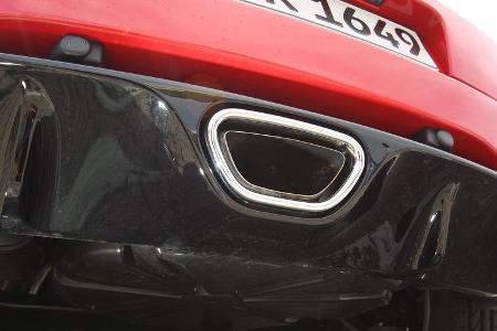 Renault Megane R.S., Auspuff, Endrohr