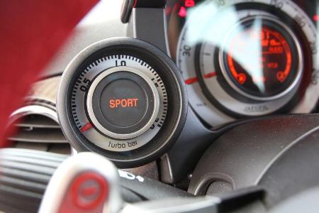 Fiat 500 Abarth, Rundinstrumente