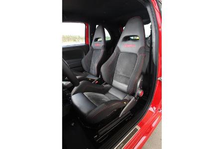Fiat 500 Abarth, Fahrersitz