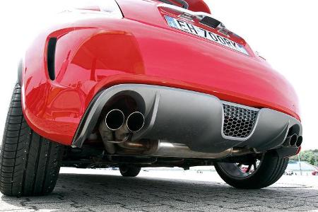 Fiat 500 Abarth, Endrohr, Auspuff