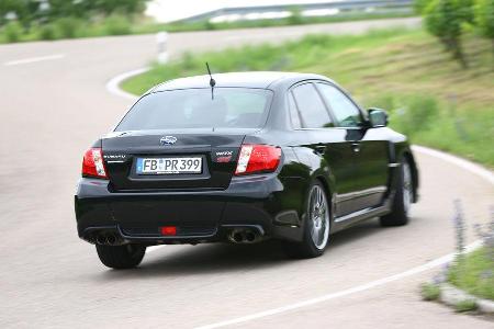 Subaru WRX STi, Heckansicht