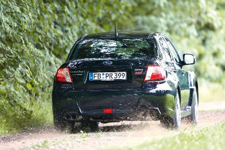 Subaru WRX STi, Heckansicht