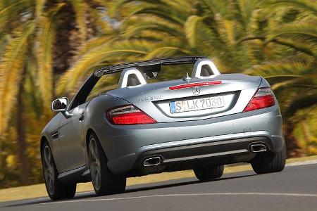 03/11 aumospo 07/2011 Mercedes SLK 350, Cabrio, Roadster