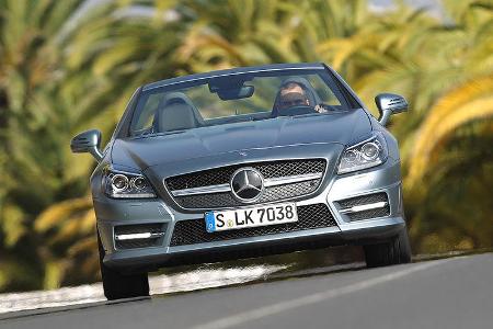 03/11 aumospo 07/2011 Mercedes SLK 350, Cabrio, Roadster