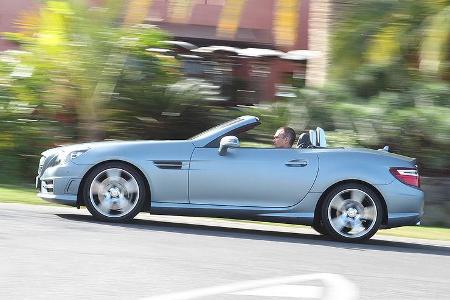03/11 aumospo 07/2011 Mercedes SLK 350, Cabrio, Roadster