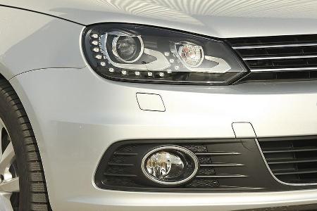 VW Eos 2.0 TDI Blue Motion Technology, Cabrio, Vorderlicht, Blinker