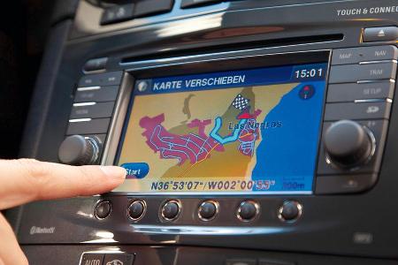 Opel Corsa, Touchscreen-Navi