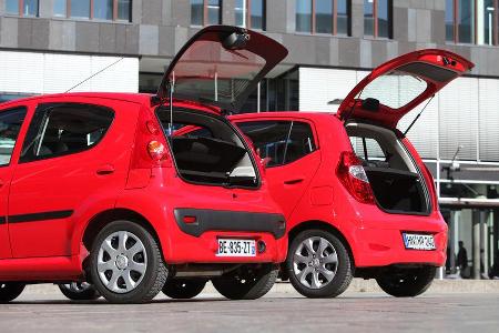 Vergleichstest Hyundai i10-Peugeot 107