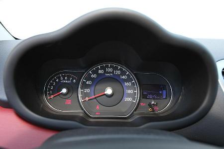 Hyundai i10, Tacho